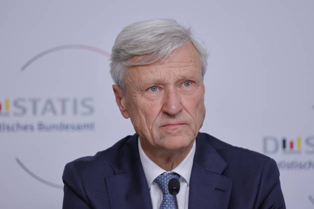President of the Bavarian State Statistical Office, Dr. Thomas Gößl, Germany, Berlin, Federal Press Conference, Topic Federal Statistical Office, Census 2022 Start of publication of results