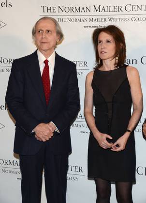 author and honoree Don DeLillo and Katri.......... author and honoree Don DeLillo and Katrina vanden Heuvelattends the Norman Mailer Center Sixth Annual Gala on October 27, 2014 at The New York Public Library in New York City. photo by Robin Platzer Twin Images Photoshot,  Copyright: xRobinxPlatzer TwinxImagesx xAvalonx 0554892867