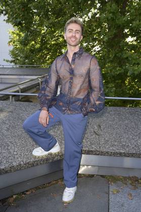 Felix Nieder at the Dawid Tomaszewski presentation and exhibition opening Excess In Elegance at the Berlin Fashion Week S S 2025 at the Kunstgewerbemuseum Berlin, 03 07 2024 Foto:xF.xKernx xFuturexImagex tomaszewski_4722
