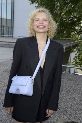 Luisa Celine Gaffron at the Dawid Tomaszewski presentation and exhibition opening Excess In Elegance at the Berlin Fashion Week S S 2025 at the Kunstgewerbemuseum Berlin, 03 07 2024 Foto:xF.xKernx xFuturexImagex tomaszewski_4780