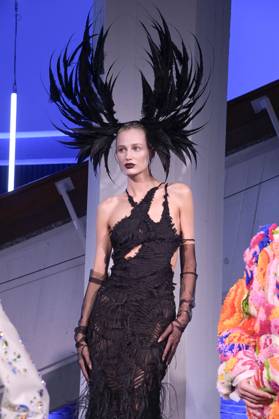 Models at the Dawid Tomaszewski presentation and exhibition opening Excess In Elegance at the Berlin Fashion Week S S 2025 at the Kunstgewerbemuseum Berlin, 03 07 2024 Foto:xF.xKernx xFuturexImagex tomaszewski_4804
