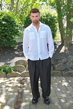 ZDF Fernsehgarten singer Jay Khan during the ZDF entertainment show Fernsehgarten on 07 07 2024 in Mainz 20240707MWI148718