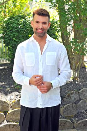ZDF Fernsehgarten singer Jay Khan during the ZDF entertainment show Fernsehgarten on 07 07 2024 in Mainz 20240707MWI148724