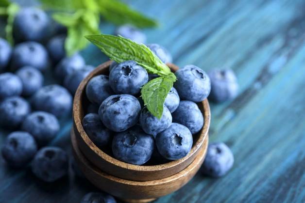  Bowl of fresh blueberries on blue rustic wooden table closeup., Bowl of fresh blueberries on blue rustic wooden table closeup. Colorful healthy organic seasonal fruit background. Organic food blueberries and mint leaf for healthy eating lifestyle., Bowl of fresh blueberries on blue rustic wooden table closeup. Colorful healthy organic seasonal fruit background. Organic food blueberries and mint leaf for healthy eating lifestyle., 28.08.2023, Copyright: xhitdelightx Panthermedia35801213.jpg