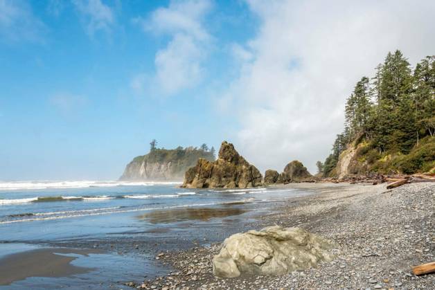 Famous Ruby Beach on the Pacific coast, Olympic National Park, Famous Ruby Beach on the Pacific coast, Olympic National Park, USA, Famous Ruby Beach on the Pacific coast, Olympic National Park, USA, 06.09.2023, Copyright: ximagoDensx Panthermedia35842983.jpg