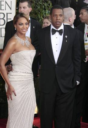 Beyonce Knowles and Jay Z at the 66th Annual Golden Globe Awards presented by the Hollywood Foreign Press Association (HFPA) at the Hotel Beverly Hilton in Beverly Hills, Los Angeles - 11 January 2009 FAM24977 Copyright: x FAMOUSx 08485831