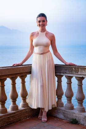 14th Social World Film Festival 2024 in Vico Equense, Italy - 07 Jul 2024 Mariasole Pollio attends the Photocall at the 14th Social World Film Festival 2024 Vico Equense Italy Copyright: xAndreaxGulíx xSOPAxImagesx AGULI_SWFF2024(31)