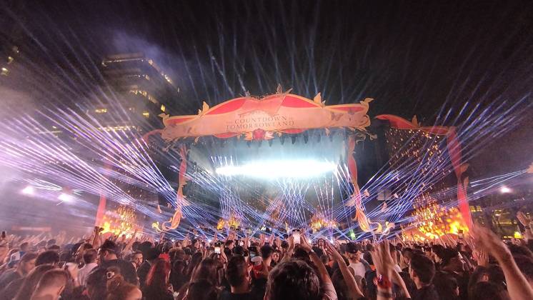 RECORD DATE NOT STATED Countdown to Tomorrowland Brasil com Alok Sao Paulo (SP), 08 29 2024 - CULTURE FESTIVAL TOMORROWLAND - DJ Alok hosted the Countdown to Tomorrowland Brasil event together with the Symphony of Unity orchestra on Avenida Faria Lima, West Zone of Sao Paulo, this Thursday, August 29, 2024. (Foto: Leandro Chemalle Thenews2 imago images) Countdown to Tomorrowland Brasil com Alok  Copyright: xLeandroxChemallex