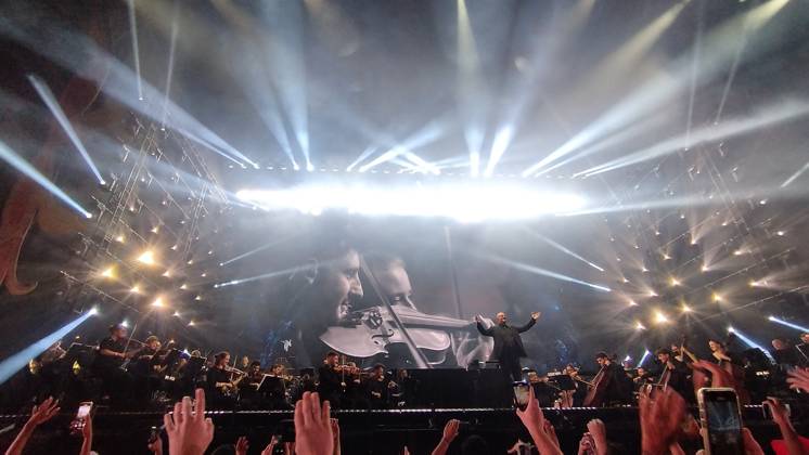 RECORD DATE NOT STATED Countdown to Tomorrowland Brasil com Alok Sao Paulo (SP), 08 29 2024 - CULTURE FESTIVAL TOMORROWLAND - DJ Alok hosted the Countdown to Tomorrowland Brasil event together with the Symphony of Unity orchestra on Avenida Faria Lima, West Zone of Sao Paulo, this Thursday, August 29, 2024. (Foto: Leandro Chemalle Thenews2 imago images) Countdown to Tomorrowland Brasil com Alok  Copyright: xLeandroxChemallex