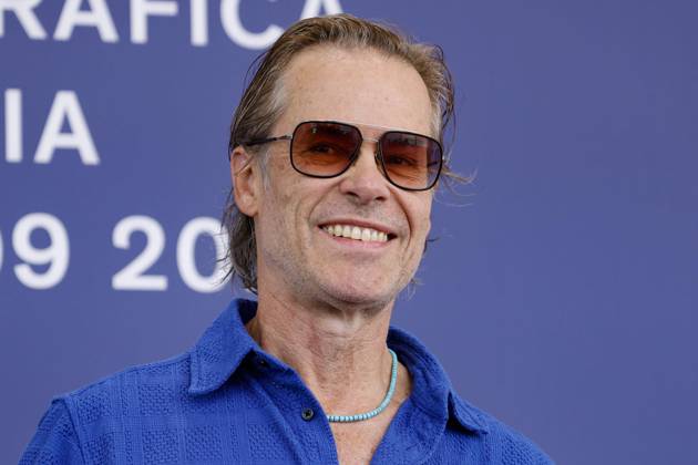September 1, 2024, Venice, ITALY: Australian actor Guy Pearce poses at a photocall of ˜The Brutalist™ at the 81st annual Venice International Film Festival, in Venice, Italy, 1 September 2024. The movie is presented in the official competition Venezia 81 at the festival running from 28 August to 07 September 2024. ANSA FABIO FRUSTACI Venice ITALY  - ZUMAa110 20240901_zaf_a110_031 Copyright: xFabioxFrustacix