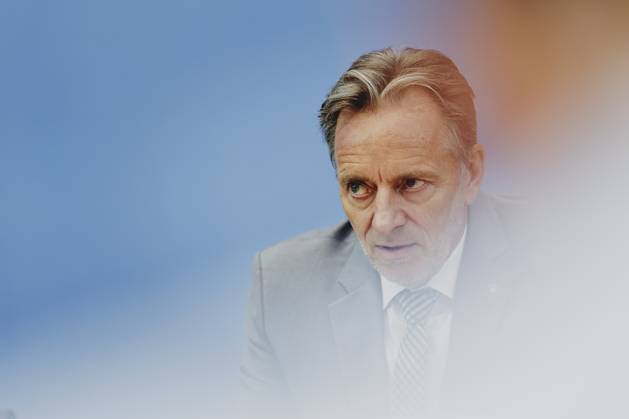 Holger Muench, President of the Federal Criminal Police Office BKA , recorded during the press conference on the Federal Situation Report on Organized Crime 2023 Berlin, 05 09 2024 Berlin Germany Copyright: xFlorianxGaertner photothek.dex