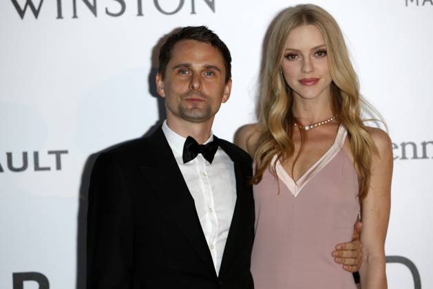 Matthew Bellamy and Elle Evans attend amfAR s Cinema Against Aids Gala during the 69th Annual Cannes Film Festival at Hotel du Cap-Eden-Roc in Antibes, France, on 19 May 2016. Photo: HB00290 Copyright: xHubertxBoesl FAMOUSx ababo430