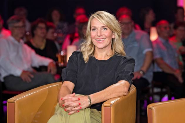 MDR Riverboat actress Tanja Wedhorn on the occasion of the recording of the MDR talk show Riverboat on 13 09 2024 at Mediacity Leipzig 20240913ADO0001