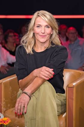 MDR Riverboat actress Tanja Wedhorn on the occasion of the recording of the MDR talk show Riverboat on 13 09 2024 at Mediacity Leipzig 20240913ADO0004