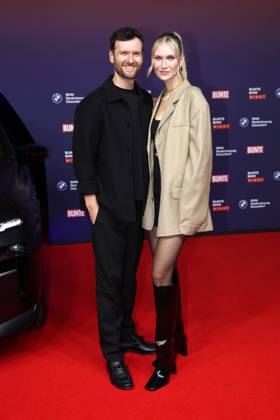 Daniel Grunenberg and Carolin Niemczyk from the band Glasperlenspiel at the Bunte BMW Night on 19 09 2024 in Düsseldorf Bunte BMW Night in Duesseldorf