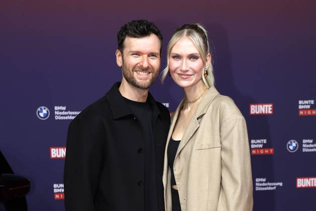 Daniel Grunenberg and Carolin Niemczyk from the band Glasperlenspiel at the Bunte BMW Night on 19 09 2024 in Düsseldorf Bunte BMW Night in Duesseldorf