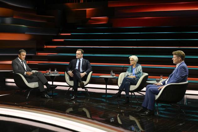 Talk show on Markus Lanz , ZDF 10 24 her Markus Lanz,