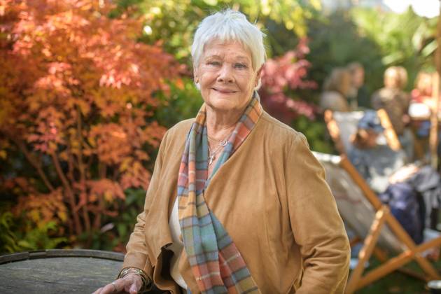 Judi Dench 4th October 2024. Dame Judi Dench at the Times and Sunday Times Cheltenham Literature Festival. Copyright: xAdrianxSherrattx NINTCHDBPICT000938484811