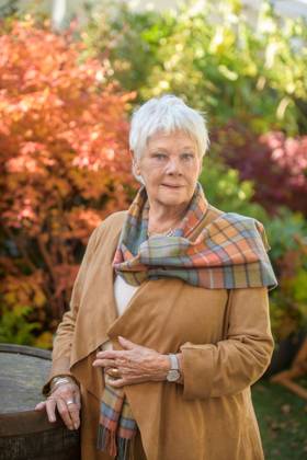 Judi Dench 4th October 2024. Dame Judi Dench at the Times and Sunday Times Cheltenham Literature Festival. Copyright: xAdrianxSherrattx NINTCHDBPICT000938484946