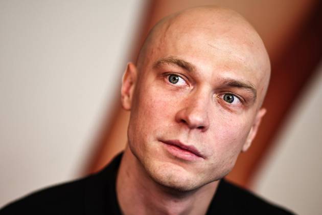 RUSSIA, MOSCOW - OCTOBER 10, 2024: Actor Yura Borisov visits the Moscow premiere of Anora by Sean Baker at the Khudozhestvenny cinema. Mikhail Tereshchenko TASS  74878872