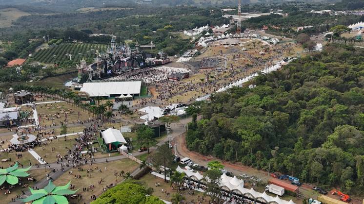 RECORD DATE NOT STATED Tomorrowland Brazil 2024 ITU (SP), 10 11 2024 FESTIVAL MUSIC TOMORROWLAND SP Aerial view of Tomorrowland Brasil which starts this Friday, October 11, 2024 in the city of Itu, is expected to receive more than 100 thousand people this weekend during the Festival, with the theme Adscendo the festival ends on Sunday, and has 5 stages and more than 150 artists. (Foto: Leco Viana Thenews2 imago images) Tomorrowland Brazil 2024  Copyright: xLecoxVianax