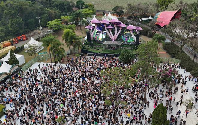 RECORD DATE NOT STATED Tomorrowland Brazil 2024 ITU (SP), 10 11 2024 FESTIVAL MUSIC TOMORROWLAND SP View of the Yauphoria Stage during Tomorrowland Brasil, which starts this Friday, October 11, 2024. The city of Itu is expected to receive more than 100 thousand people this weekend during the Festival, with the theme Adscendo. The festival ends on Sunday, and has 5 stages and more than 150 artists. (Foto: Leco Viana Thenews2 imago images) Tomorrowland Brazil 2024  Copyright: xLecoxVianax