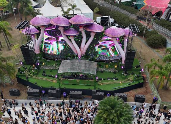 RECORD DATE NOT STATED Tomorrowland Brazil 2024 ITU (SP), 10 11 2024 FESTIVAL MUSIC TOMORROWLAND SP View of the Yauphoria Stage during Tomorrowland Brasil, which starts this Friday, October 11, 2024. The city of Itu is expected to receive more than 100 thousand people this weekend during the Festival, with the theme Adscendo. The festival ends on Sunday, and has 5 stages and more than 150 artists. (Foto: Leco Viana Thenews2 imago images) Tomorrowland Brazil 2024  Copyright: xLecoxVianax