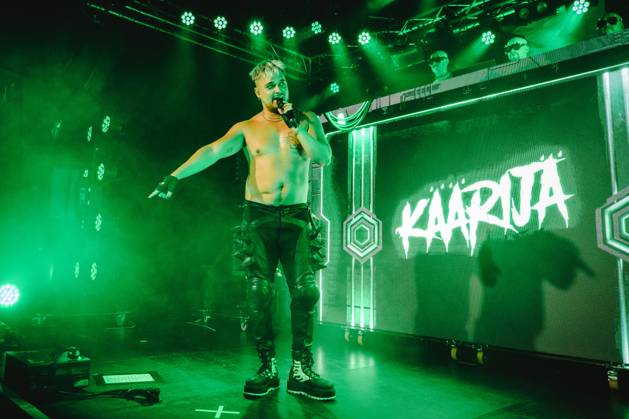 Entertainment Bilder des Tages Käärijä live in Zurich, Switzerland Zurich, Switzerland. 13th, October 2024. The Finnish rapper and singer Käärijä performs a live concert at Dynamo in Zürich. Switzerland, Zürich  Copyright: xGonzalesxPhoto TilmanxJentzschx