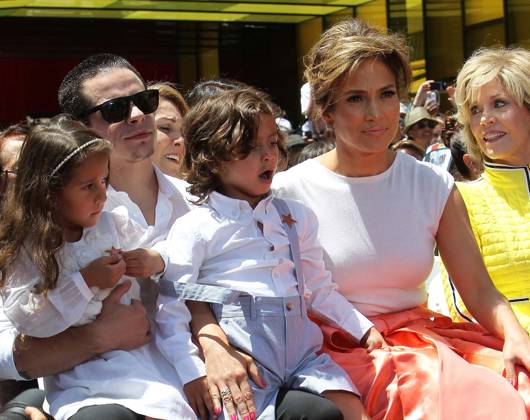 Jennifer Lopez Honored With 2,500th Star On The Hollywood Walk Of Fame 20 June 2013 - Hollywood, California - Casper Smart, Emme Lopez-Anthony, Max Lopez-Anthony, Jennifer Lopez, Jane Fonda. Ceremony honoring Jennifer Lopez with 2,500th Star on The Hollywood Walk Of Fame. Photo Credit: Kevan Brooks AdMedia Hollywood CA United States EDITORIAL USE ONLY  Copyright: xx KevanxBrooks AdMediax admphotos922853