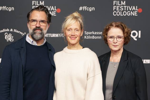 Rick Ostermann, Anna Schudt and Elke Kimmlinger at the WDR series showcase at the 34 Film Festival Cologne 2024 at the Filmpalast Cologne, 19 10 2024 Foto:xK.xSchulzx xFuturexImagex wdr_4049