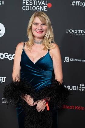 Corinna NILSON, Actress, Red Carpet, Red Carpet Show, Arrival, Film Festival Cologne Awards in Cologne, 24 10 2024