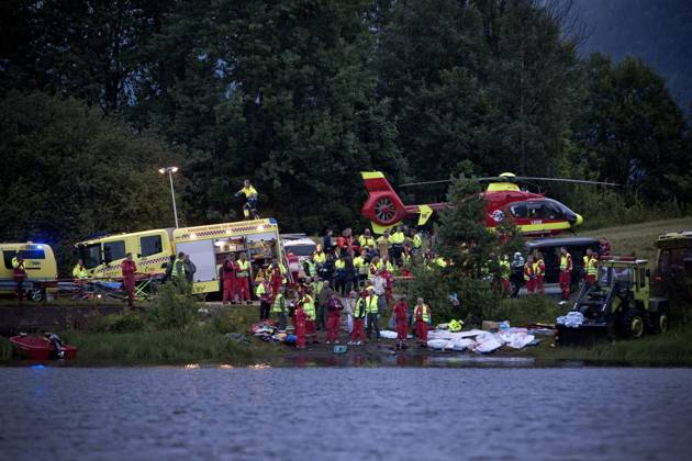 Terrordadet i Norge. 32-arige Anders Behring Breivik utför den 22 juli 2011 ett bombattentat utanför Höyblokken i centrala Oslo där atta personer dör. Sedan aker han till AUF-lägret pa Utoya och skjuter ihjäl 69 personer. Utoya 2012-02-10 (c) HAMMARSTRÖM NICLAS Aftonbladet IBL Bildbyra * * * EXPRESSEN OUT * * * AFTONBLADET 7350 Utoya Norway x2512x  Copyright: xNiclasxHammarström Aftonbladet TTx Utöya efter terrordadet 2012