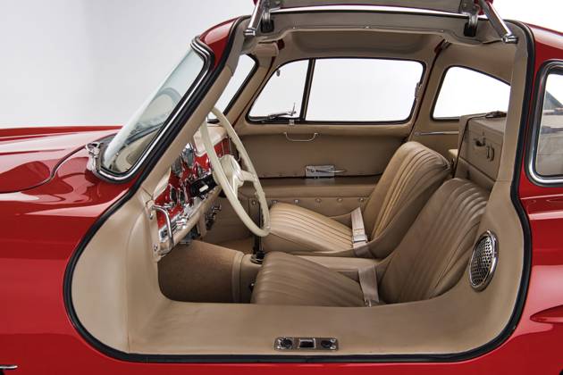 Last ever Mercedes Gullwing on the planet heads under the hammer for a whopping Â£2.7 million Story from Jam Press (Mercedes Gullwing Auction) Pictured: The 1957 Mercedes-Benz 300 SL Gullwing. Last ever Mercedes Gullwing on the planet heads under the hammer for a whopping Â£2.7 million The last ever Mercedes Gullwing on the planet is heading under the hammer with an estimated value of Â£2.7 million. The 1957 Mercedes-Benz 300 SL Gullwing is widely regarded as the most iconic and recognisable car ever made. The magnificent motor was originally displayed 67 years ago at the Poznan International Trade Fair by Mercedes-Benz. The car is kitted out with a 3.0 L, 2,996 cc, water-cooled, overhead cam, straight-six engine. The engine powers t  Copyright: xJamxPress ForsythexFotography xCourtesyxofxRMxSotheby s
