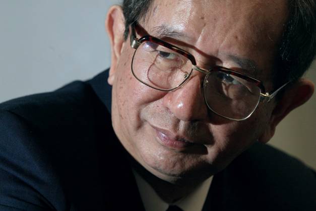 Nobel laureate scientist Lee Yuan-tseh, who was received his Nobel Prize in 1986 for his work on the dynamics of chemical elementary processes, at an interview. 04 March 2003 HONG KONG China EDITORIAL USE ONLY  Copyright: xx MER2016041410035631 RickyxChungx scmpphotos160844