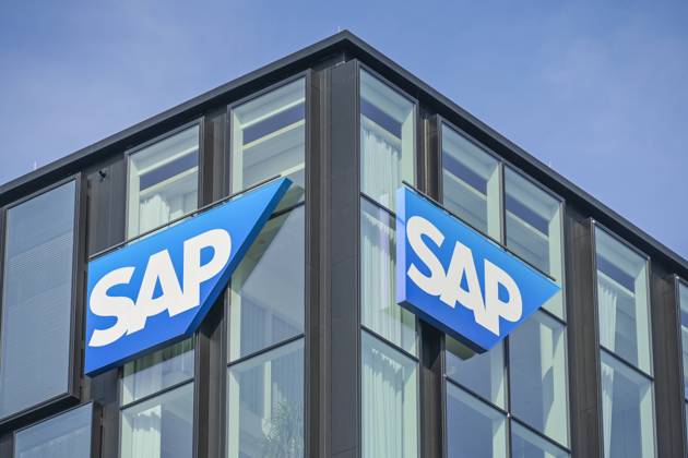 SAP high-rise building, branch office and training center, administration, Frankfurter Strasse, Sossenheimer Strasse, Eschborn, Main Taunus District, Hesse, Germany