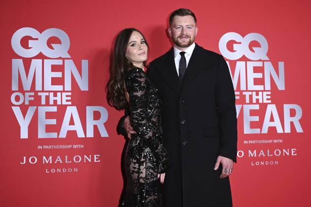 Holly Ramsay and Adam Peaty at the GQ Men of the Year Awards 2024 at Kensington Roof Gardens London, 19 11 2024 Foto:xS.xVasx xFuturexImagex gq_london_4206