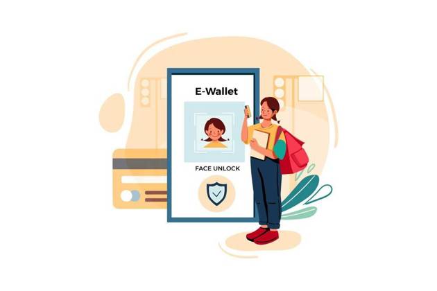  Face Unlock and pin Security Illustration, Digital Wallet Illustration concept. Flat illustration isolated on white background, Digital Wallet Illustration concept. Flat illustration isolated on white background, 27.09.2024, Copyright: xfreeslabx Panthermedia37977046.jpg