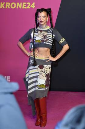 Nina Chuba at the 25th presentation of the 1Live Krone 2024 in the Lokschuppen Bielefeld, 05 12 2024 Foto:xN.xKubelkax xFuturexImagex krone_4279