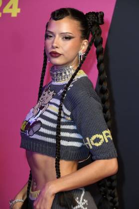 Nina Chuba at the 25th presentation of the 1Live Krone 2024 in the Lokschuppen Bielefeld, 05 12 2024 Foto:xN.xKubelkax xFuturexImagex krone_4284