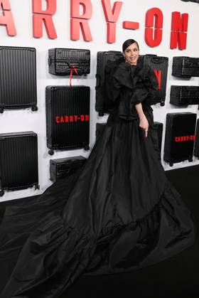 LOS ANGELES, CA - DECEMBER 5: Sofia Carson at the Netflix Premiere of Carry-On at The Egyptian Theater in Los Angeles, California on December 5, 20224. Copyright: xFayexSadoux