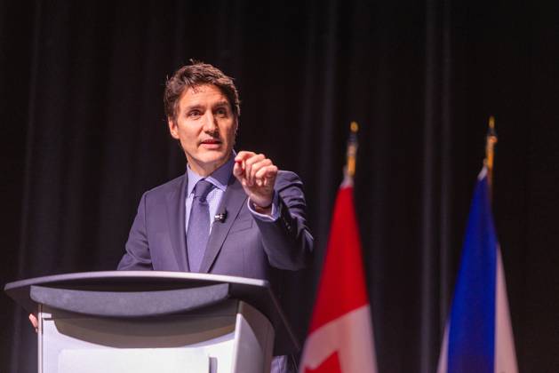 July 17, 2021, Halifax, Ns, Canada: Prime Minister Justin Trudeau attends a fireside chat with the Halifax Chamber of Commerce in Halifax on Monday December 9, 2024. Halifax Canada - ZUMAc35_ 20210717_zaf_c35_103 Copyright: xRileyxSmithx