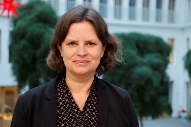 State Secretary Juliane Seifert, Federal Ministry of the Interior, Germany, Berlin, Federal Press Conference, Topic