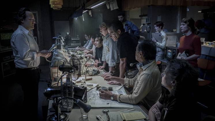 Better Man (2024) September 5 (2024) Roone Arledge (Peter Sarsgaard) Hank Hanson (Corey Johnson) Jacques Lesgardes (Zinedine Soualem) Geoff Mason (John Magaro) Carter (Marcus Rutherford) Gladys Deist (Georgina Rich) Marvin Bader (Ben Chaplin) Marianne Gebhard (Leonie Benesch) EDITORIAL USE ONLY Copyright: xJürgenxOlczykx