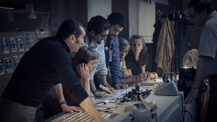 Better Man (2024) September 5 (2024) Jacques Lesgardes (Zinedine Soualem), Marianne Gebhard (Leonie Benesch), Geoff Mason (John Magaro), Carter (Marcus Rutherford) EDITORIAL USE ONLY Copyright: xJürgenxOlczykx