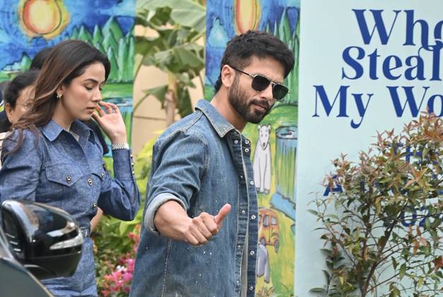 Mumbai, India, 19, DECEMBER, 2024: Saif Ali Khan and Kareena Kapoor Khan were spotted with Karishma Kapoor, Shahid Kapoor, and Mira Kapoor at a school annual day event. The stars gathered to support their kids, exuding charm and warmth at the celebration. Copyright: xx