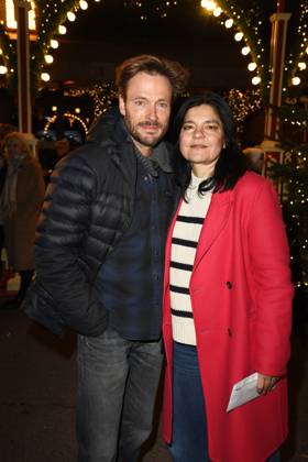 Andreas Pietschmann and Jasmin Tabatabai at the Roncalli Weihnachtscircus premiere at the Tempodrom on 20 12 2024 in Berlin Roncalli Weihnachtscircus premiere in Berlin