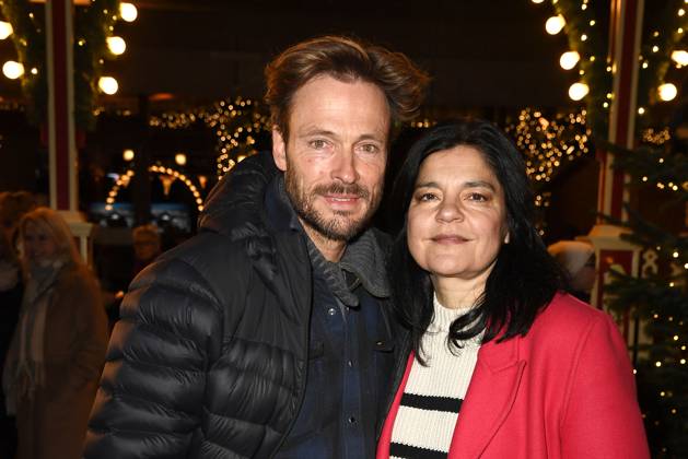 Andreas Pietschmann and Jasmin Tabatabai at the Roncalli Weihnachtscircus premiere at the Tempodrom on 20 12 2024 in Berlin Roncalli Weihnachtscircus premiere in Berlin