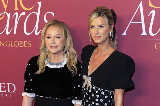 January 3, 2025, Los Angeles, California, USA: Kathy Hilton and Nicky Hilton (L-R) on the red carpet at the 2025 Golden Globes WWD Style Awards on Friday January 3, 2025 at the Four Seasons Hotel Los Angeles at Beverly Hills in Los Angeles, California. JAVIER ROJAS PI Los Angeles U.S - ZUMAp124 20250103_zaa_p124_110 Copyright: xJavierxRojasx
