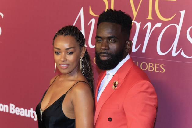 January 3, 2025, Los Angeles, California, USA: Melanie Liburd and Jimmy Akingbola (L-R) on the red carpet at the 2025 Golden Globes WWD Style Awards on Friday January 3, 2025 at the Four Seasons Hotel Los Angeles at Beverly Hills in Los Angeles, California. JAVIER ROJAS PI Los Angeles U.S - ZUMAp124 20250103_zaa_p124_121 Copyright: xJavierxRojasx