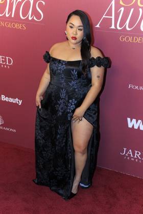 January 3, 2025, Los Angeles, California, USA: Meghan Q. Mai on the red carpet at the 2025 Golden Globes WWD Style Awards on Friday January 3, 2025 at the Four Seasons Hotel Los Angeles at Beverly Hills in Los Angeles, California. JAVIER ROJAS PI Los Angeles U.S - ZUMAp124 20250103_zaa_p124_126 Copyright: xJavierxRojasx